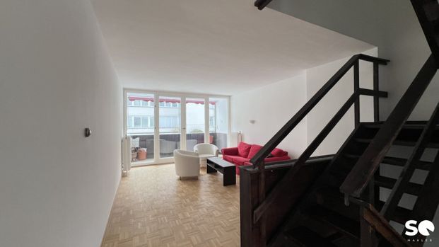 # SQ - MAISONETTE WOHNUNG IM REIHENHAUSSTIL MIT LOGGIA - 3 EBENEN - Photo 1