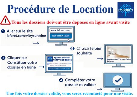 Appartement T4 VITRY SUR SEINE à louer - Photo 2