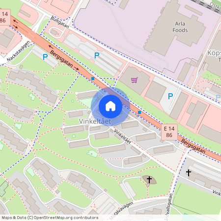 Vinkeltået 1 B, 853 53, Sundsvall