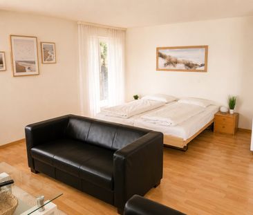 Möbliert wohnen im Herzen von Biel – 40 m², Balkon, Klima & Sauna - Foto 3
