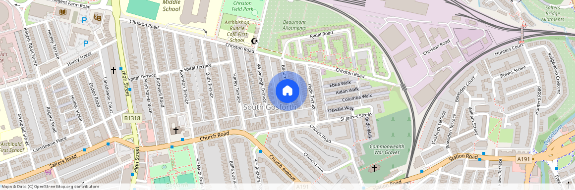 Beaumont Terrace, Gosforth, Newcastle Upon Tyne, NE3