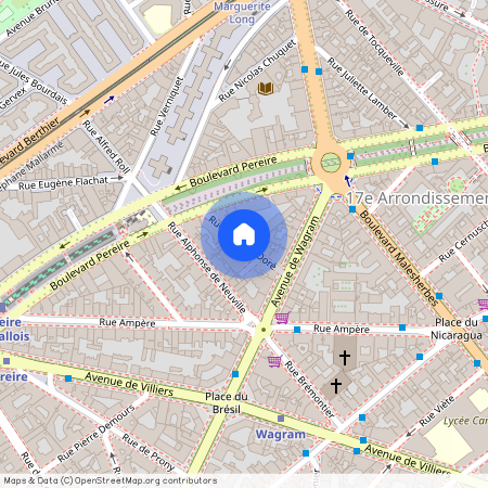 Paris XVII - Rue Gustave Doré.