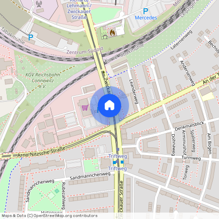 Zwickauer Straße, 04277, Zwickauer Straße    Leipzig