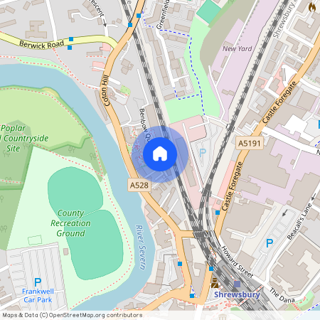 Benbow Quay, Shrewsbury, Shropshire