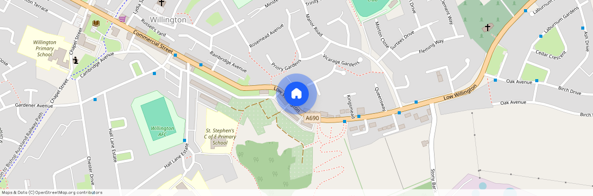 Low Willington, Willington, Crook, DL15 0BB