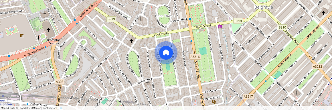 Cadogan Square Chelsea London