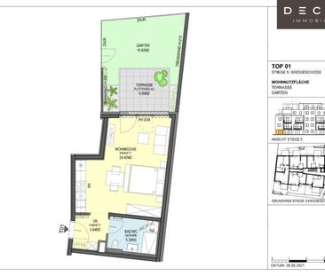 | GARTENWOHNUNG NAHE DONAUINSEL | RUHIGE INNENHOFLAGE | 24M² GARTEN... - Foto 3