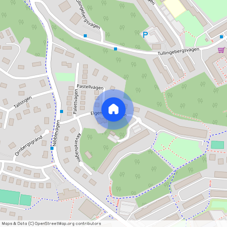 Elgentorpsvägen, Tullinge