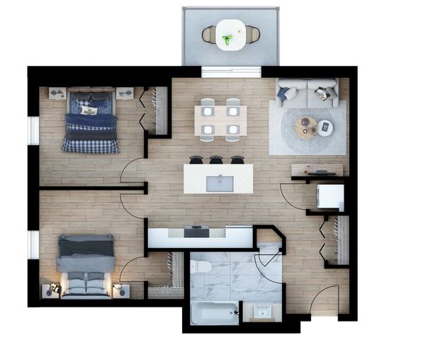 À louer / Appartement - Photo 1