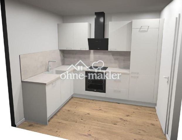 Erstbezug: 2-Zimmer-Wohnung mit EBK, Badausstattung und Kelleranteil - Foto 1