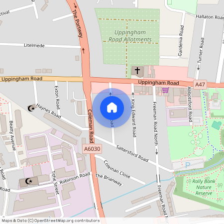 Trafford Road, Leicester, LE5