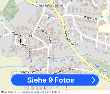 Helle möblierte Wohnung mit Dachterrasse in Maulbronn zu vermieten - Foto 1