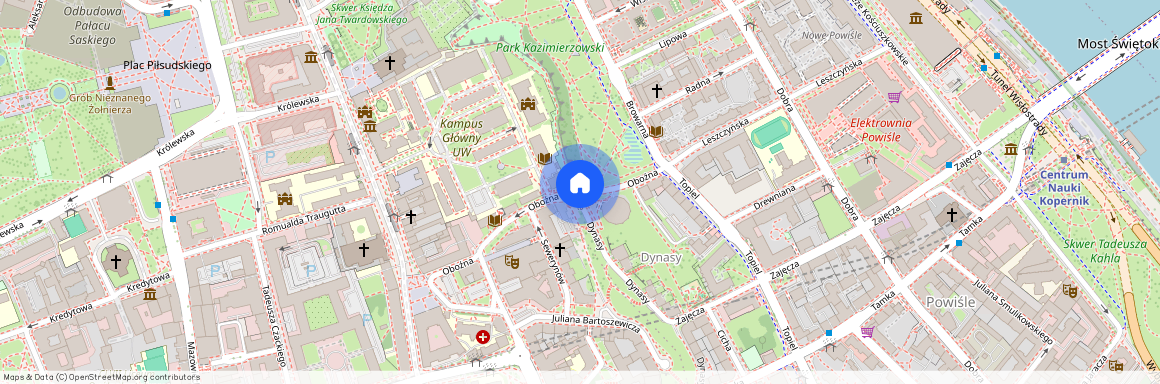 Powiśle, Oboźna, Warszawa