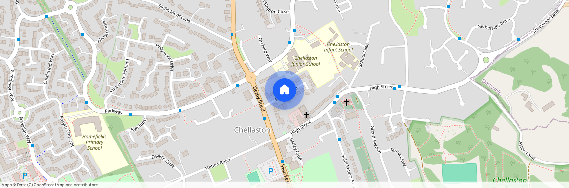 Manor Road, Chellaston,
            
               Derby