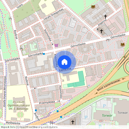 ul. Fabryczna, Solec, Śródmieście, Warszawa, mazowieckie