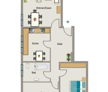 Wenn es einmal zu eng wird, haben wir die passende Wohnung. - Photo 1