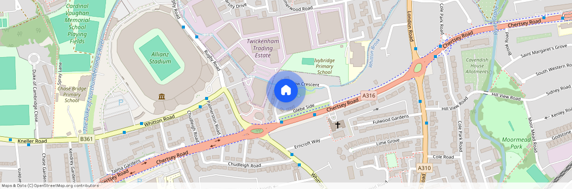 Marlow Crescent, Twickenham, TW1, London