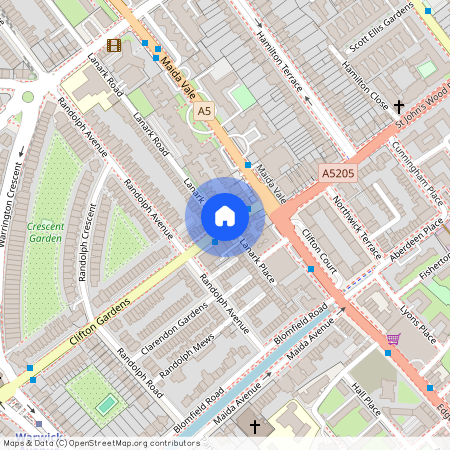 Clifton Road, Maida Vale, London