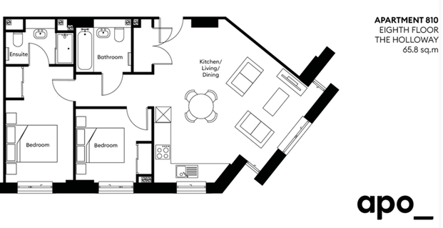 Flat 810, Apo at The Holloway - Photo 1