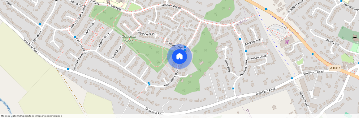 Shakespeare Way, Taverham, Norwich