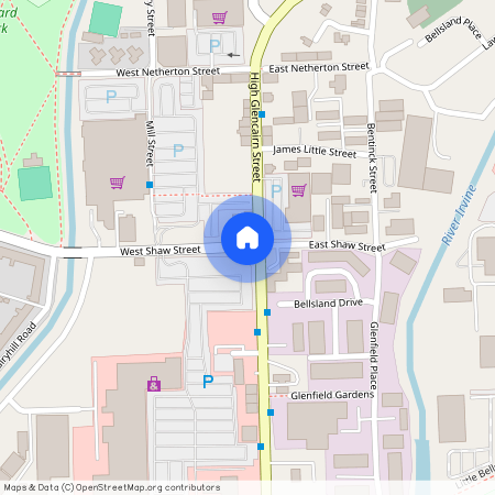 Glencairn Square, Kilmarnock, East Ayrshire, KA1