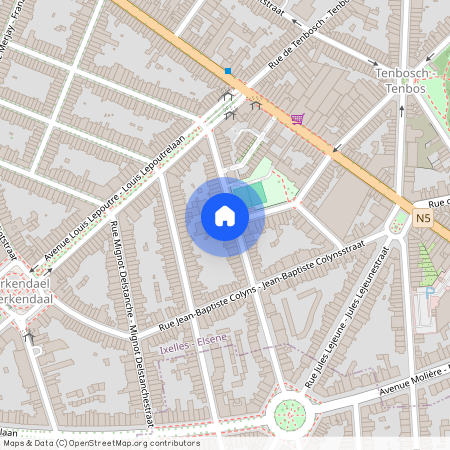 Rue Camille Lemonnier 39, 1050, Ixelles