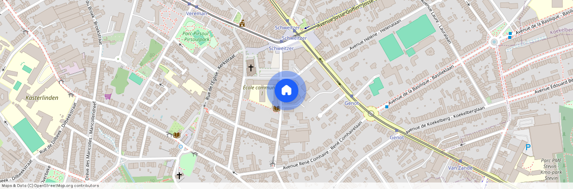 Rue des Soldats 44, 1082 BERCHEM-SAINTE-AGATHE, België