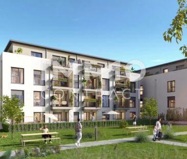 54,11qm 2Zi-O-Balkonwohnung,Erstbezug, ökologische Bauweise - Foto 5