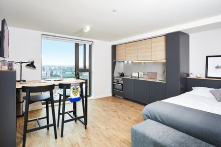 1 Bed - DELUXE Apartment, St. Albans, St. Albans Pl. Cross Belgrave St., City Centre, Leeds - LS2 8JP - Student - Photo 3