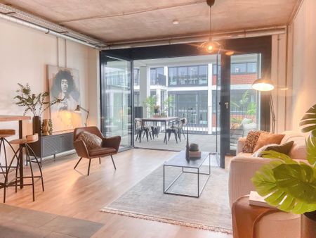 Demnächst frei! 1-Zimmer-Wohnung (Loft) im Tabakquartier mit Einbauküche und Balkon - Photo 3