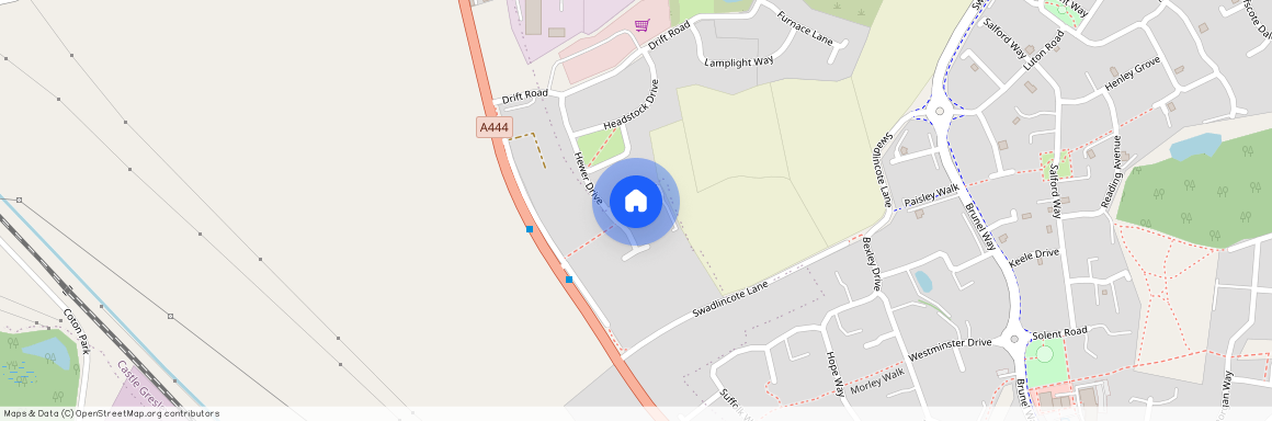 Bath Road, Derbyshire, Castle Gresley, DE11