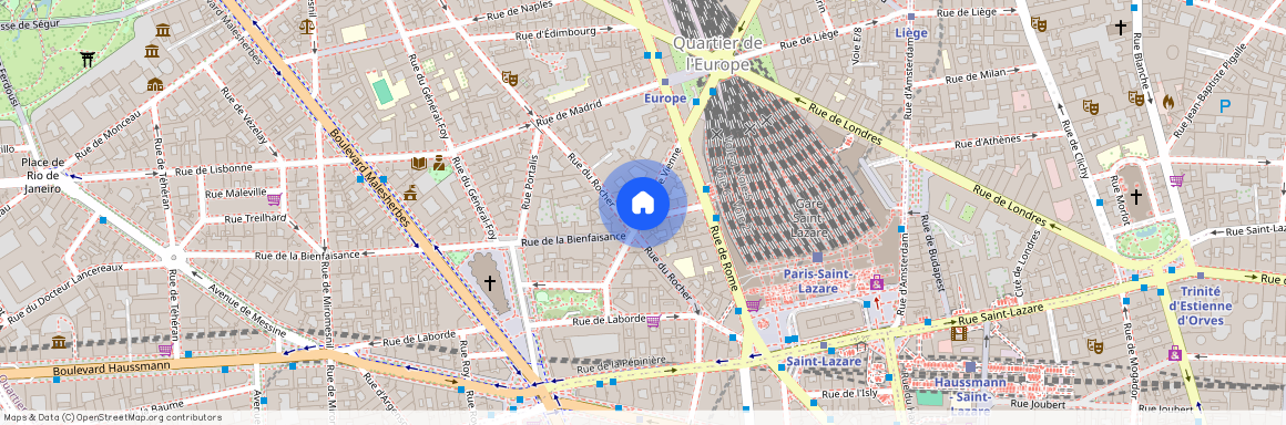 Rue de Vienne, Francja, Paris