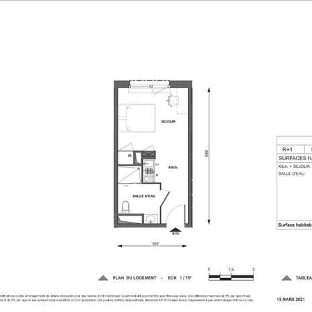 Location Appartement 1 pièce 22m² JOUE LES TOURS 37300 - Photo 4