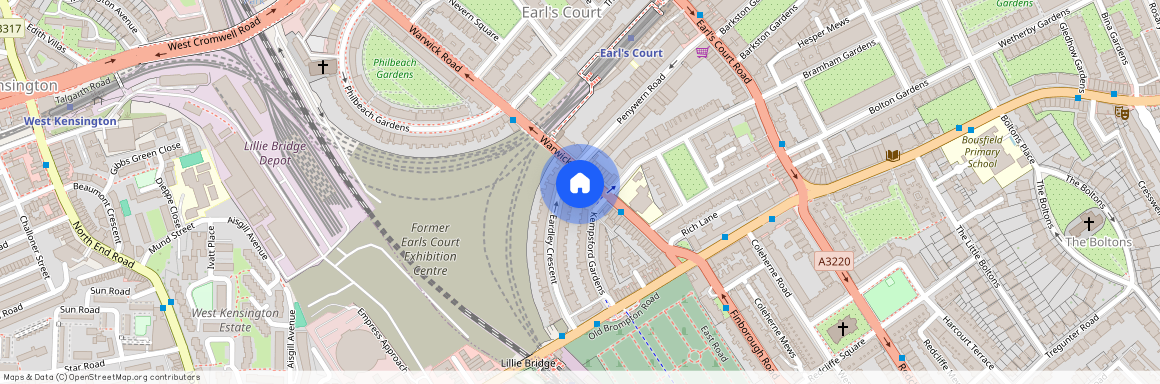 Warwick Road, Earls Court, London SW5