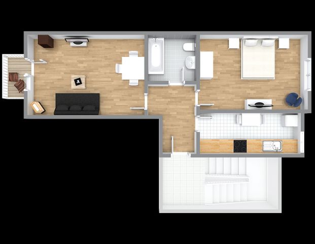 Charmante Wohnung mit Balkon Nähe Zülpicher Platz - Photo 1