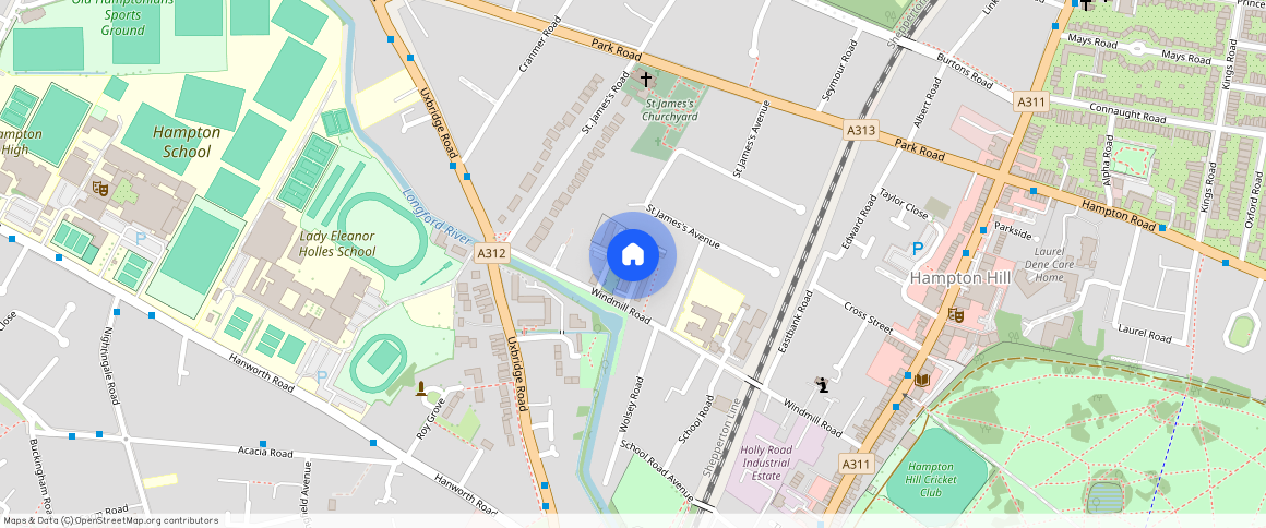 Sanders Close, Hampton Hill, Hampton, TW12