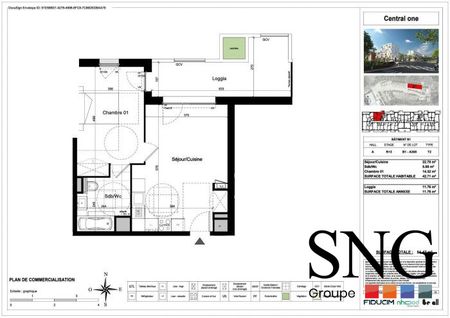 BEAU T2 AVEC LOGGIA ET PARKING - Photo 4