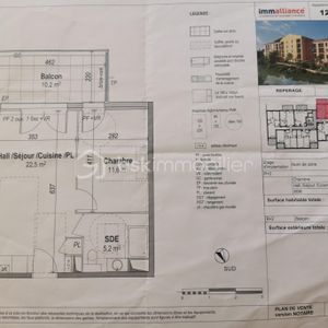 Appartement de 39,30 m² à Orange - Photo 2