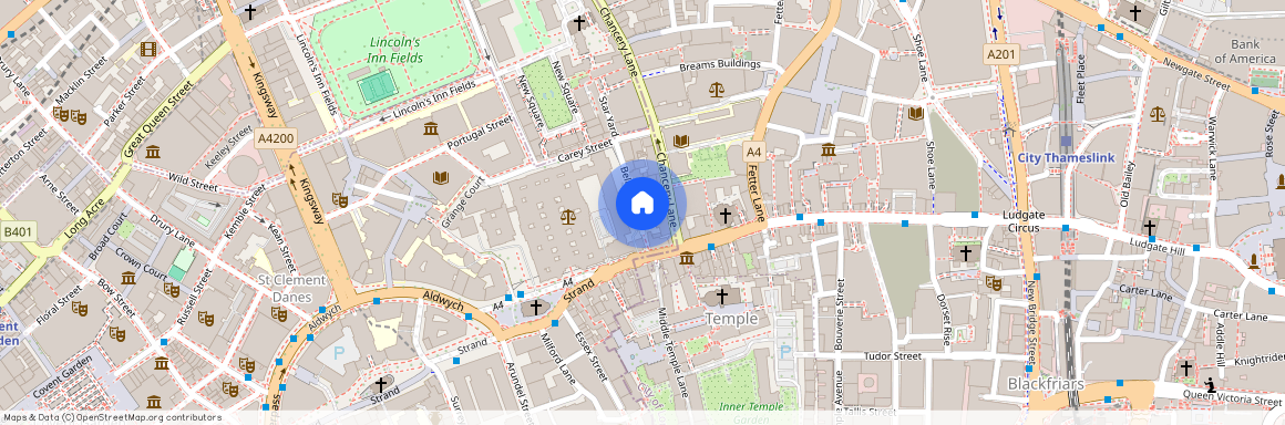 Bell Yard, Strand, London, WC2A