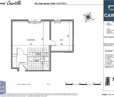 Appartement à louer 2 pièces 46.82m² - Photo 2