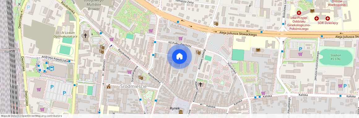 ul. 60 Pułku Piechoty, Ostrów Wielkopolski, ostrowski, wielkopolskie