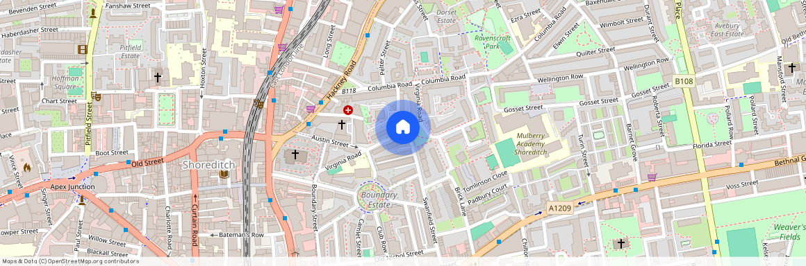 Virginia Road, Shoreditch, E2