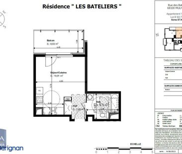 Location Appartement 1 pièce 28m² MULHOUSE 68100 - Photo 1
