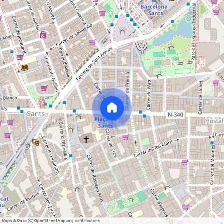 Carrer de Sants, Barcelona, Catalonia 08014