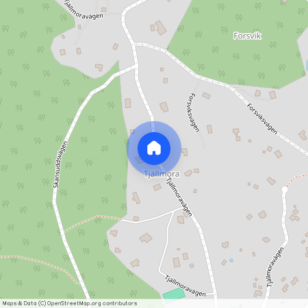 Tjällmoravägen, Ingarö