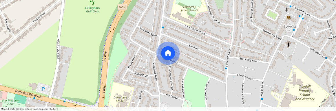 Broadway, Gillingham, Kent, ME8