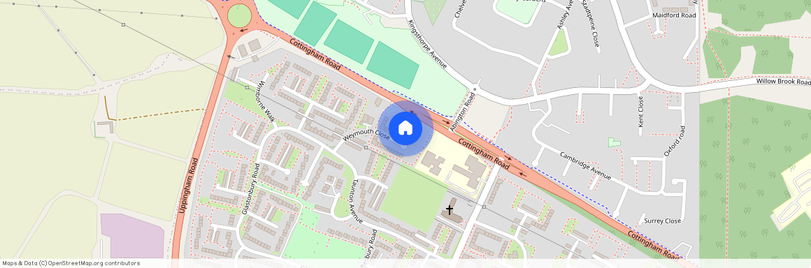 Weymouth Close, Corby NN18