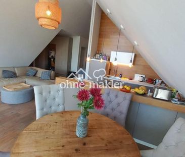 Einzigartige Möbilierte 3-Zimmer-Dachgeschosswohnung mit traumhafte... - Photo 2