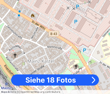 Mainz-Kastel: Vierzimmerwohnung mit EBK und TG-Platz in Rheinnähe! - Foto 1