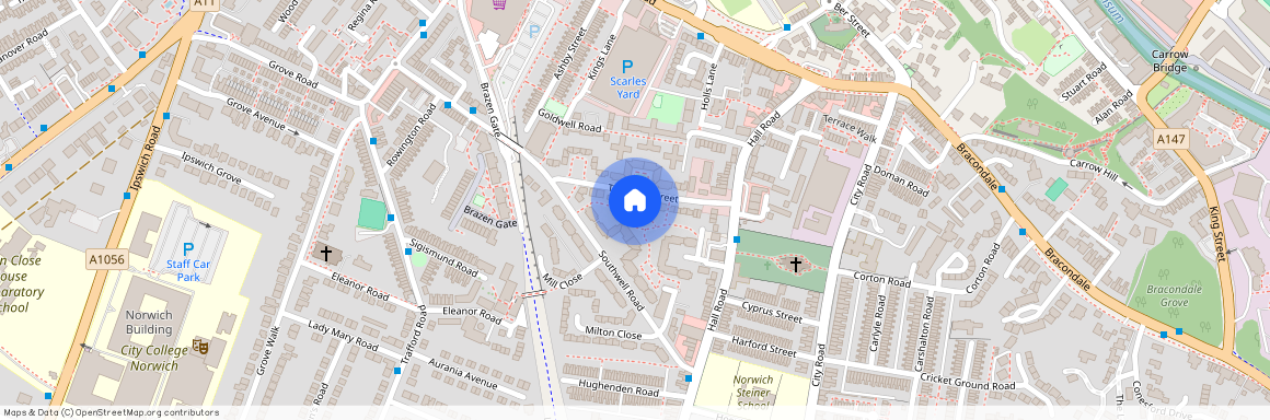 Trafalgar Street, Norwich, Norfolk, NR1